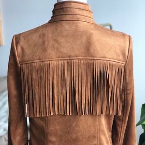 Vegan Suede Jacket
